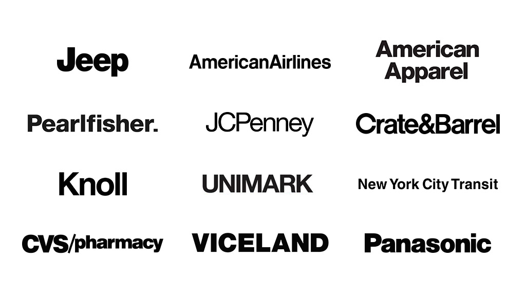 Helvetica logos lead to a sea of brand sameness.