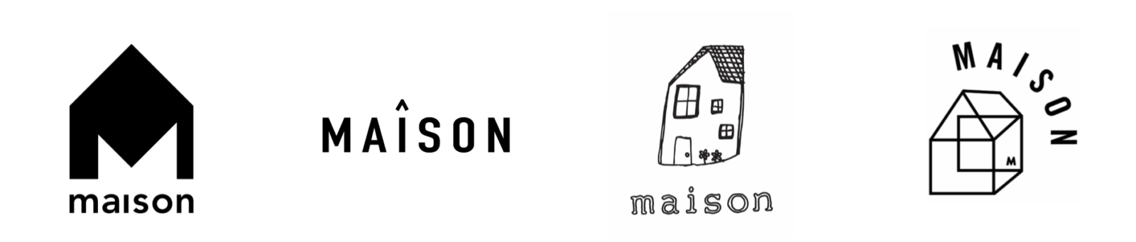 Maison Restaurant Branding - Creative Exploration