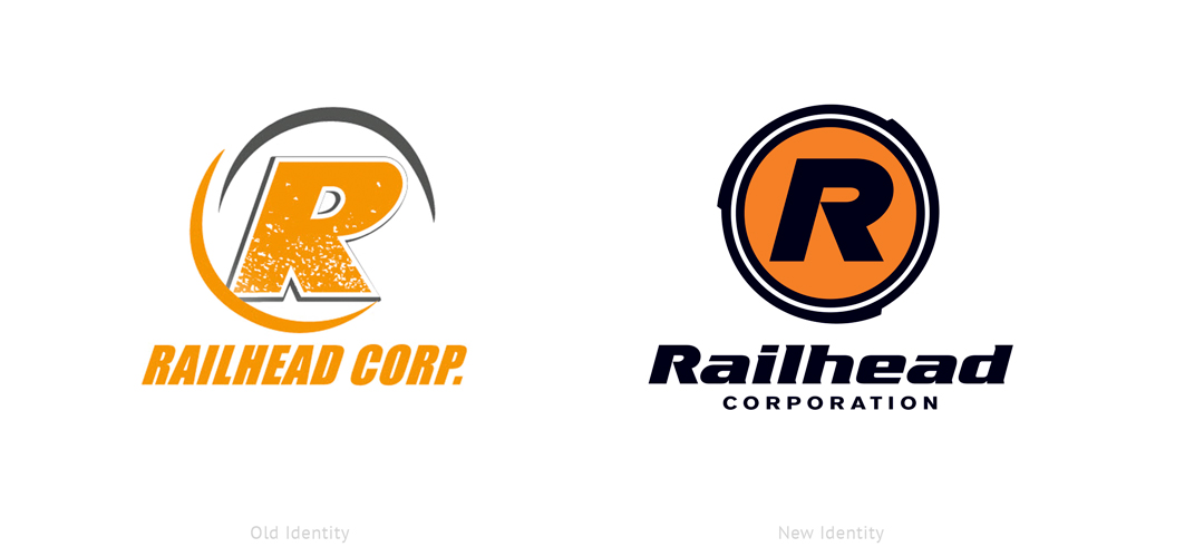 Railhead Corp. Logo— Old & New