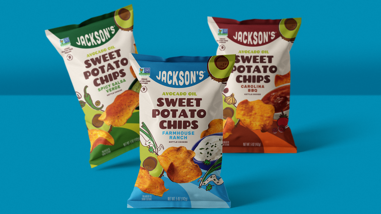 Jackson's Seasoned Line Packaging Design