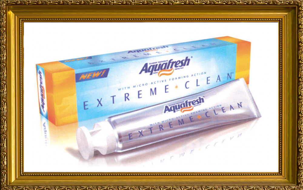 Aquafresh Extreme Clean Packaging Design, Naming, Consumer Research